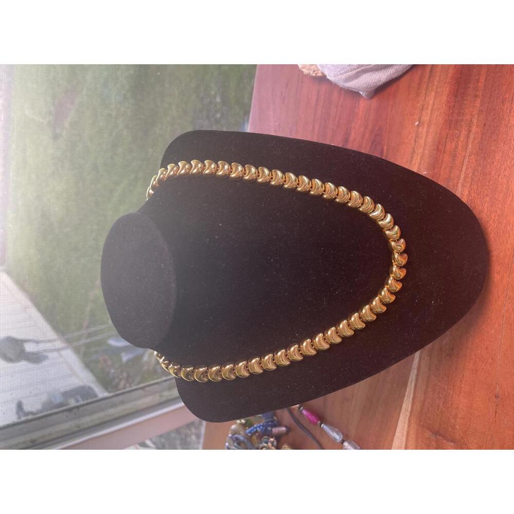 Vintage Napier Crescent Linked Necklace
